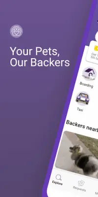 PetBacker - Pet Sitting, Dog Walking, Dog Boarding Screen Shot 0