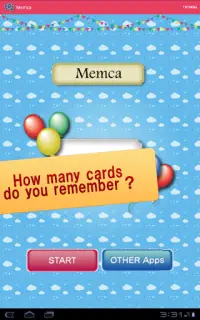 Memca - cards memory game Screen Shot 7