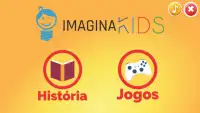 Histórias infantis e jogos - ImaginaKIDS Screen Shot 1