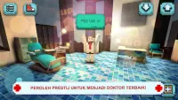 Hospital Craft: Simulasi Binaan & Game Perubatan Screen Shot 3
