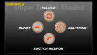 Sniper Zombie Shooting Game Screen Shot 1
