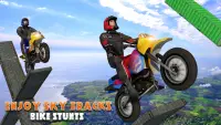 Stunt Bike Racing Impossible Tracks Stunt Games Screen Shot 4
