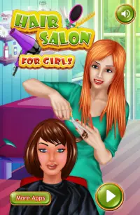 Coiffeur jeu pour filles Salon Screen Shot 0