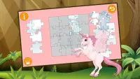Kids Jigsaw Puzzle Horses Free Screen Shot 5