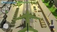 US Army Transport Game - Army Cargo Plane & Tanks Screen Shot 6