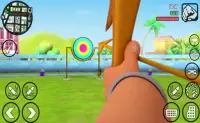 Motu Patlu Archery Competition - New Cartoon Games Screen Shot 2