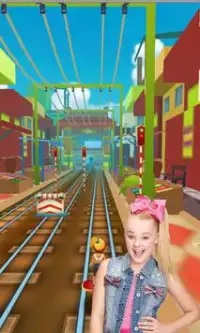 Subway Jojo-Siwa Run Adventure World Screen Shot 0