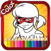 Coloring Book for Ladybug