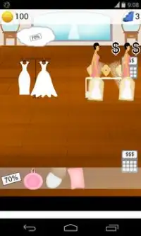 結婚式のお店のゲーム Screen Shot 1