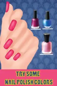 Virtual Nail Art Salon Fashion Games for Girls Screen Shot 0