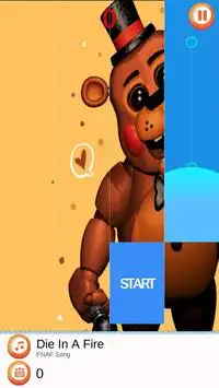 Piano Five Nights at Freddy's Song Game Trend Screen Shot 2