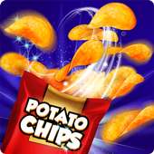 Usine de chips de patates: Jeu de fast food