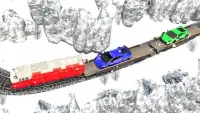 Crazy Car Cargo Train Driving 3D Screen Shot 4