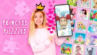 Princess Puzzles Games Offline Screen Shot 0