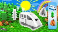 Happy Train Jigsaw Puzzle: Train games Screen Shot 7
