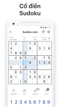 Sudoku.com - trò chơi sudoku Screen Shot 0
