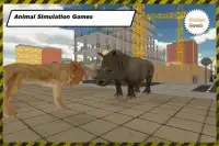코뿔소의 생존 시뮬레이터 Screen Shot 12
