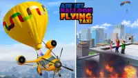 Flying Taxi Simulator: Air Balloon Taxi Driving 3D Screen Shot 3