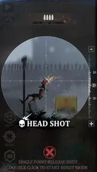 Zombie Shooting : Survival Sniper Screen Shot 3