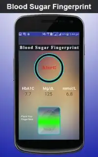 Blood Sugar Fingerprint Prank Screen Shot 4