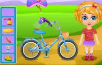 Sana Bicycle Ride - Girl Games Screen Shot 5