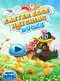 Easter Eggs Hatching Ducks Pet- painting games Screen Shot 0