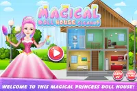 Magical Doll House Limpeza-Dream Home Decor Repair Screen Shot 2