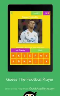 Guess The Soccer Player 2018 Quiz Game Screen Shot 5