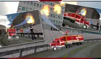 Up Hill Fire Truck Rescue Sim Screen Shot 11