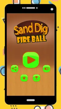 Sand Dig Fire Ball 2020 Screen Shot 1