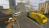 Trash Truck Simulator : Free Truck Driving Games Screen Shot 0