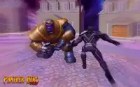 Panther Hero Ninja Infinity Battle Avenger War Screen Shot 1