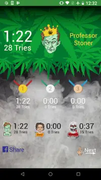 Stoner Memory Test: Buzzed Brain Weed Game Screen Shot 3