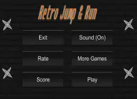 Retro Jump and Run Screen Shot 0