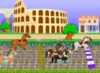 Roman Horses - Girl Racing Screen Shot 10